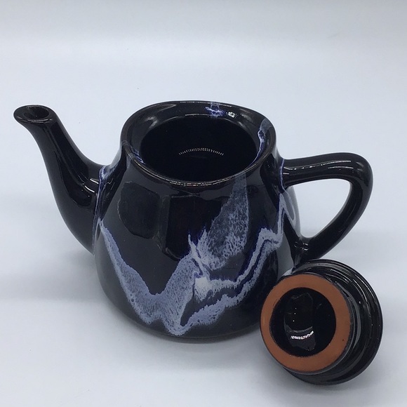 Rare Blue Mountain Pottery Granite Glaze Tea Set - Picture 2 of 15